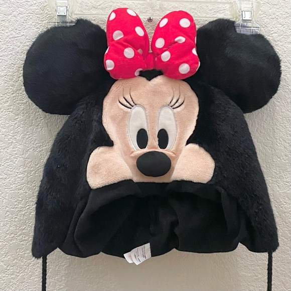 Rare Tokyo Disney Resort Minnie Mouse With Hands Character Fun Cap Hat Unisex - Picture 11 of 16